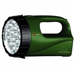 Ficha técnica e caractérísticas do produto Lanterna Guepardo Tocha Ultra Light Recarregável C/ 12 LEDs - Verde