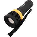 Lanterna Led Mini Abs C/ Zoom Preto Brasfort
