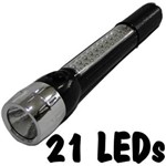 Ficha técnica e caractérísticas do produto Lanterna Luminária 21 Led´s com Alta Luminosidade XJ-8050