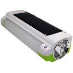 Ficha técnica e caractérísticas do produto Lanterna Luminária com Painel Solar GX190308T Verde