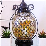 Ficha técnica e caractérísticas do produto Lanterna Marroquina Decorativa Mosaico Indiana - Gc