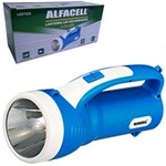 Ficha técnica e caractérísticas do produto Lanterna Recarregável Bivolt com 15 LED 7025 - Alfacell