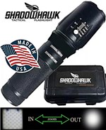 Ficha técnica e caractérísticas do produto Lanterna Tática Militar Shadowhawk Original na Caixa Recarregável C/ Zoom Completa