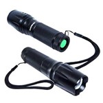 Ficha técnica e caractérísticas do produto Mini Lanterna Tática Policial Led Cree Recarregável 22000w X9-T6