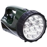 Ficha técnica e caractérísticas do produto Lanterna Tocha 12 Leds Recarregável Bivolt Ultra Light - Guepardo La0400