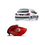Ficha técnica e caractérísticas do produto Lanterna Traseira Peugeot 207 Hatch 2008 09 10 2011 12 13 Ld