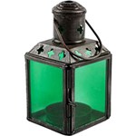 Ficha técnica e caractérísticas do produto Lanterna Vidro/Metal Verde - Venus Victrix