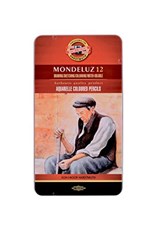 Ficha técnica e caractérísticas do produto Lápis Aquarelável Mondeluz 12 Cores 3722 - Koh-i-noor