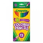 Ficha técnica e caractérísticas do produto Lápis de Cor 12 Cores Crayola