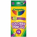 Ficha técnica e caractérísticas do produto Lapís de Cor 12 Cores - Crayola