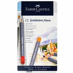Ficha técnica e caractérísticas do produto Lápis de Cor 12 Cores Goldfaber Aqua Faber Castell
