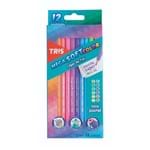 Ficha técnica e caractérísticas do produto Lapis de Cor 12 Cores Tons Pastel Tris Mega Soft Color (Tris)