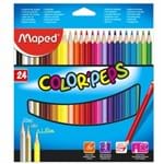Ficha técnica e caractérísticas do produto Lápis de Cor 24 Cores Color Peps Maped 1012942