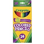 Ficha técnica e caractérísticas do produto Lápis de Cor 24 Cores - Crayola