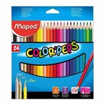 Ficha técnica e caractérísticas do produto Lápis de Cor 24 Cores Maped Color Peps