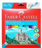 Ficha técnica e caractérísticas do produto Lápis de Cor 48 Cores - Faber Castell