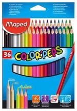 Ficha técnica e caractérísticas do produto Lápis de Cor 36 Cores Color’ Peps Maped