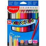 Ficha técnica e caractérísticas do produto Lápis de Cor 36 Cores Maped Color Peps
