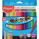 Ficha técnica e caractérísticas do produto Lápis de Cor Color Peps 48 Cores - Maped
