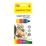 Ficha técnica e caractérísticas do produto Lápis de Cor Compactor Neo-Pen C/12