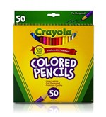 Ficha técnica e caractérísticas do produto Lápis de Cor Crayola - 50 Cores