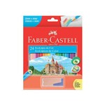 Ficha técnica e caractérísticas do produto Lápis de Cor Ecolápis 24 Cores - Faber Castell
