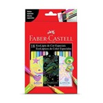 Ficha técnica e caractérísticas do produto Lápis de Cor Efeitos Especiais Neon e Pasteis no Formato Triangular 18 Cores - Faber Castell