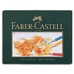 Ficha técnica e caractérísticas do produto Lápis de Cor Faber Castell Polychromos com Estojo Metálico - 24 Cores