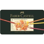 Lápis de Cor Faber Castell Polychromos Estojo Metal 120 Cores 110011