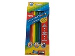 Ficha técnica e caractérísticas do produto Lápis de Cor Mega Soft Color 12 Cores Tris
