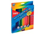 Ficha técnica e caractérísticas do produto Lápis De Cor Mega Soft Color 24 Cores Tris