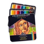 Ficha técnica e caractérísticas do produto Lápis de Cor Profissional Prismacolor Premier Kit Estojo Metálico 48 Cores
