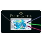 Lápis Faber-Castell Albrecht Durer Aquarelável - Estojo Metálico com 120 Cores - Ref 117511