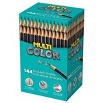 Ficha técnica e caractérísticas do produto Lápis Grafite Eco Super Nº 2 Caixa com 144 Un. Multicolor 15045