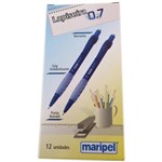 Ficha técnica e caractérísticas do produto Lapiseira 0.7mm Maripel Azul Cx.c/12
