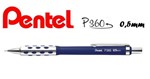 Ficha técnica e caractérísticas do produto Lapiseira Tecnica Pentel P360 0,5mm Azul