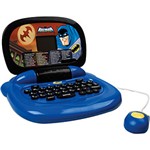 Ficha técnica e caractérísticas do produto Laptop Infantil Batman 9050 Azul e Preto com 30 Atividades - Candide