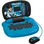 Ficha técnica e caractérísticas do produto Laptop Infantil Max Steel 8050 Azul e Preto com 30 Atividades - Candide