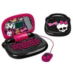 Ficha técnica e caractérísticas do produto Laptop Monster High Candide 4060 com 30 Atividades – Pink/Preto