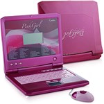 Ficha técnica e caractérísticas do produto Laptop Pink Girl C/ 40 Atividades Bilíngue - Candide