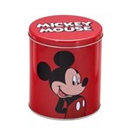 Ficha técnica e caractérísticas do produto Lata Disney Mickey Mouse 13x13x15cm - Vermelho