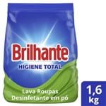 Ficha técnica e caractérísticas do produto Lava Roupa Pó Brilhante 1,6kg Higiene Total