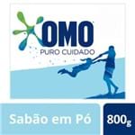 Ficha técnica e caractérísticas do produto Lava Roupas em Pó Puro Cuidado Omo 800g