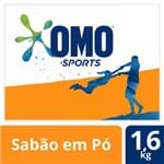 Ficha técnica e caractérísticas do produto Lava Roupas em Pó Sports Omo 1,6kg