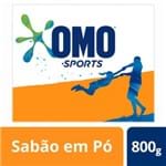 Ficha técnica e caractérísticas do produto Lava Roupas em Pó Sports Omo 800g