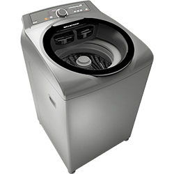 Lavadora de Roupas Brastemp Ative BWG11 - 11 Kg com Sistema Fast e Dispenser Smart Flex - Inox