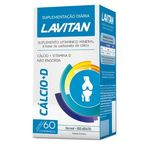 Ficha técnica e caractérísticas do produto Lavitan Cálcio 60 Comp 600mg