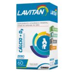 Ficha técnica e caractérísticas do produto Lavitan Calcio + D3 60 Comp