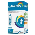 Ficha técnica e caractérísticas do produto Lavitan Cálcio+D 60 Comprimidos