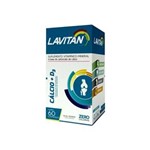 Ficha técnica e caractérísticas do produto Lavitan Cálcio + D3 600mg 60 Comprimidos